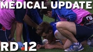 Medical Room  Injury Update Rd12 [upl. by Robinetta]