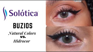 Solotica Buzios Hidrocor vs Natural Colors [upl. by Maurilla]