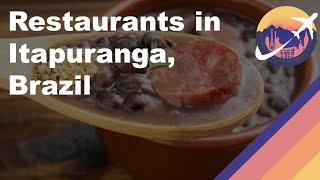 Restaurants in Itapuranga Brazil [upl. by Nylirehc]