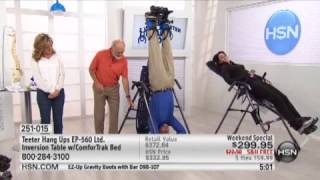 Teeter Hang Ups EP560 Ltd Inversion Table with Traction [upl. by Magel]