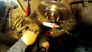 Mondeo Rear Brakes Part 3 [upl. by Tenahs]