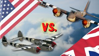 P 38 Lightning VS De Haviland Mosquito  Which Would You Want To Fight WW2 In [upl. by Igor]