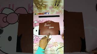 DIY sweet home decorate  art and craft [upl. by Niajneb]