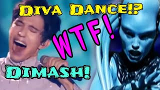 DIMASH is an ALIEN I know it  DIVA DANCE  MIND BLOWN [upl. by Aliza]