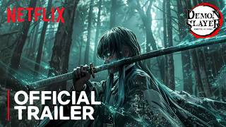 DEMON SLAYER Movie  2025 Official Trailer  NETFLIX [upl. by Yolande]