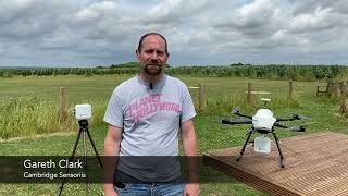 SkyDrones and Cambridge Sensoriis ARC Radar Flight Testing [upl. by Anorahs285]