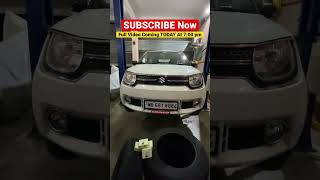 Maruti IGNIS Tyre Upgrade And Upsize With Treel TPMS Installation ignis marutisuzuki tpms shorts [upl. by Eitsyrhc]