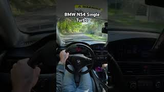 BMW N54 Single Turbo with T51r mod [upl. by Bixby]