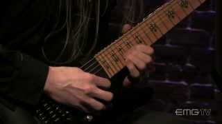 Jeff Loomis shreds quotMercurialquot live on EMGtv [upl. by Felicio]