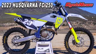 2023 Husqvarna FC 250  250 Shootout  Cycle News [upl. by Tallie]