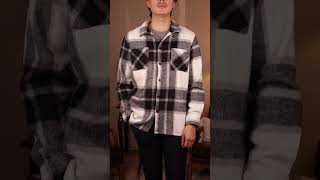 COOFANDY Mens Flannel Shirts Casual Button Down Plaid Shirt Jacket Long Sleeve Fleece Shacket [upl. by Ramak587]