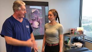 San Jose CA Lady Gets Her First Chiropractic Adjustment Using The Johnson BioPhysics® Technique [upl. by Polash25]