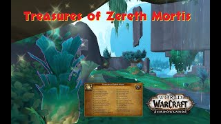 Treasures of Zereth Mortis Full Achievement with Map WOW 92 [upl. by Ursa]