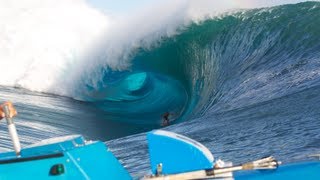 Biggest tube of the Year Koa Rothman XXL Tahiti 2013 [upl. by Jonie47]