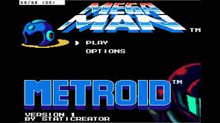 MEGAMAN VS METROID FULL GAME HD 60FPS WIDESCREEN [upl. by Nairde]