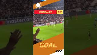 Gonzalez 52 min GOAL Juventus vs PSV  Champions League 2425 Gonzalez juventus championsleague [upl. by Callista]