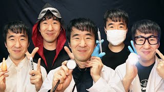 ASMR 5 Doctors [upl. by Ehtiaf829]