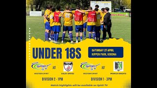 SPIRIT U18 Div 2 v Oxley United Apr 24 [upl. by Rodmun]