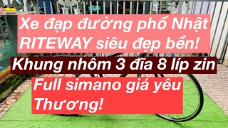 RITEWAY xe đạp tuaring đường phố Nhật lh0338484135 [upl. by Kylila]