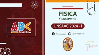 Admisión UNSAAC 2024  I Física [upl. by Nerra]