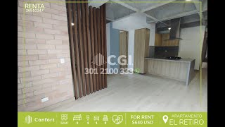 APARTAMENTO EN EL RETIRO  ANTIOQUIA 26910247 [upl. by Ahterahs]