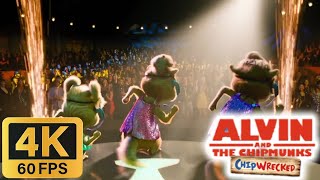 Alvin and the Chipmunks Chipwrecked 2011  Chipettes And Chipmunks Performing 4K60FPS [upl. by Henning856]