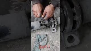 shaft hanger replacement for hyundai starex [upl. by Tia]