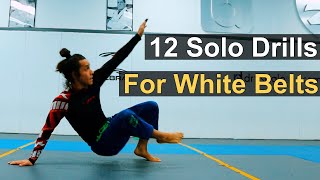 12 bjj drills every White Belt should do [upl. by Center]