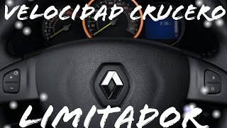 COMO USAR LA VELOCIDAD CRUCERO Y EL LIMITADOR DE VELOCIDAD RENAULT ZOE KOLEOSCAPTUR [upl. by Assirem827]