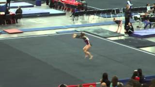 Madison Kocian  WOGA  Floor  2013 HNI [upl. by Oicanata]