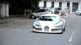 Bugatti Veyron Centenaire FLOORING IT THEN BRAKES [upl. by Yttik]