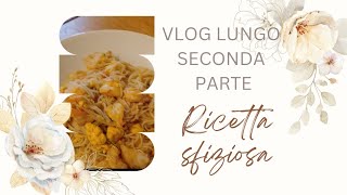 VLOG WEEKEND LUNGO SECONDO PARTE😄Ricetta gustosa degli spaghetti di riso con gamberi e verdure [upl. by Ahtiekahs]