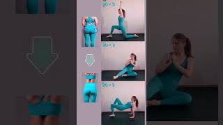 Exercises At Home💙yogapilatesdanceweightlossathome [upl. by Leynwad]