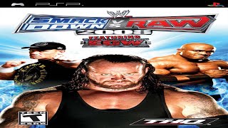 WWE SmackDown vs Raw 2008 Gameplay PSP [upl. by Nador535]