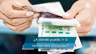 ¿Qué hacer si no me depositan mis utilidades [upl. by Rebmik]