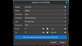 Hardened Linux Mint Firewall Settings [upl. by Aivatra979]