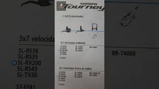 Compatibilidad desviador trasero Shimano modelo RDTY300 con el megarange modelo MFTZ5007 [upl. by Ahrat]