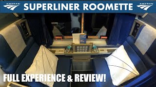 Amtrak SUPERLINER ROOMETTE Review The 170 Experience [upl. by Ertnod]