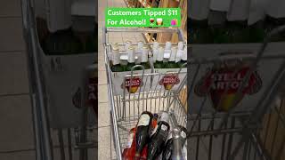 Instacart Customers Tipped 11 For Alcohol 🧑‍🌾🥕🛒🛍️🫢🍷🍻🥃🚗 shorts lcbo shoppingvlog [upl. by Yeslaehc]