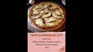 Tarte au maroilles chti [upl. by Anitnegra884]