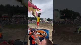 Belgian fans at Lommel MXGP of Flanders 2024 are something else Coenen brothers Everts mxgp mx [upl. by Fielding]