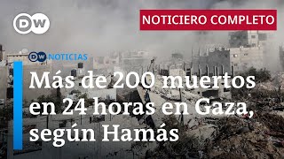 DW Noticias del 23 de diciembre Israel continúa con su ofensiva en Gaza [upl. by Derdlim]