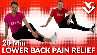 Exercises for Lower Back Pain Stretches  Stretching for Lower Back Pain Relief  Low Back Workout [upl. by Oisorbma690]