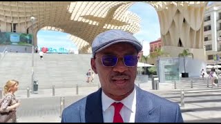 LHon Cabral LIBII en visite en Espagne afin de solidifier sa vision du Fédéralisme Communautaire [upl. by Ramey]