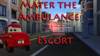 Cars Toon Maters Tall Tales Rescue Squad Mater Emergency Escort Mini Game  Disney Pixar Cars [upl. by Ahsekal829]