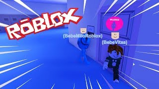 BEBE MILO y VITA se METEN al BAÑO de MUJERES 😨 AVENTURAS ROBLOX ROBLOXIA [upl. by Westleigh]