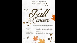 2024 Fall Concert Lahainaluna High School Jazz Band [upl. by Lulu552]