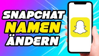 Wie ändere ich den Snapchat Benutzernamen Anleitung [upl. by Grimbly]