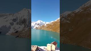 Lake Sabbioni beautiful travel nature video mountains new snow italywildlife [upl. by Ahtebbat888]