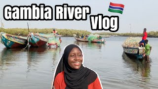 The Gambia River  Traditional Boat Ride With Me [upl. by Eniger]